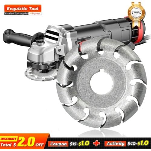 Woodworking Disc Shaping Knife Cutting Tool Angle Grinder Polishing Manganese Steel Carving Circular Saw Blade For Wood