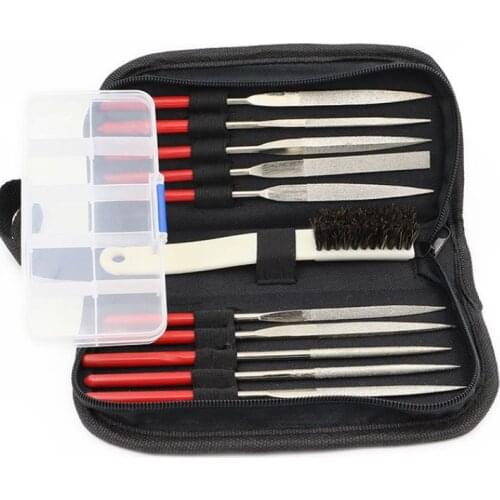 Wood needle files 10pcs/set Needle File Set Files For Metal Glass Stone Jewelry Wood Carving Craft Tool 3x140mm 4x160mm 5x180mm