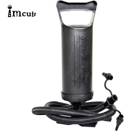 Imcute 12-inch Hand Mattress Pool inflatable Swim Ring Pump Manual Air Hand-pull Outdoor Festival Celebration Tools Accessories