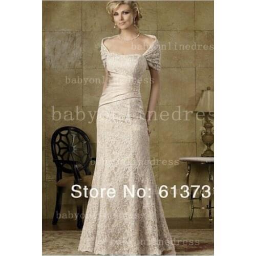 Custom-made a-line tippet vestido de madrinha noiva 2018 new design sexy free shipping long Mother of the Bride lace Dresses