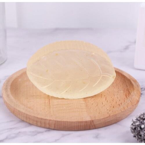 Korean leaf Handmade Soap Cleaning Wash Soap Cool Moisturizing Reduce Wrinkles