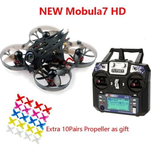 NEW Mobula7 HD 2-3S 75mm Crazybee F4 Pro BWhoop Mobula 7 FPV Racing Drone Flysky FS i6 TX RTF w/ CADDX Turtle V2 FPV HD Camera