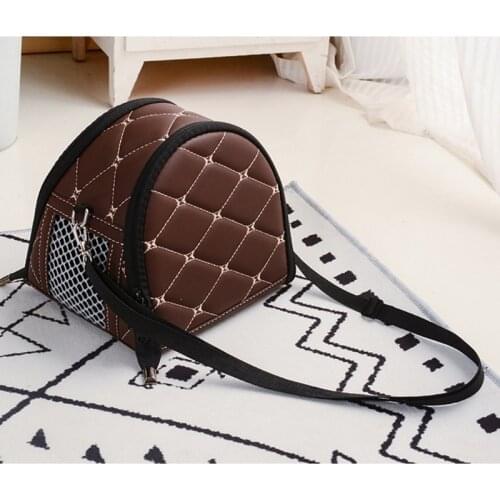 Hamster Carrier Bag Breathable Backpack Adjustable Shoulder Strap Hedgehog Sugar Glider Gerbil Travel Bag Small Pet Carrying Bag