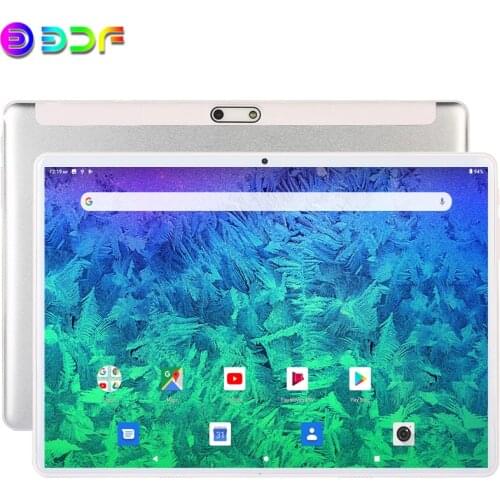 New 4G Phone Call 10.1 inch Tablet PC Octa Core 2.5D Steel Screen Android 9.0 Tablet 4GB-64GB ROM Bluetooth 4.0 Wi-Fi Tablets