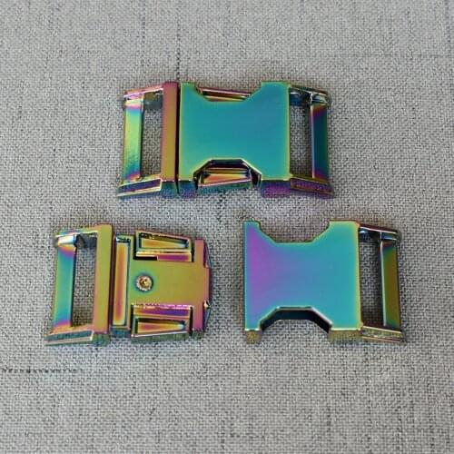 20 Pieces 20mm Rainbow Detach Buckle Use For Outdoor Sports Bags Students Bags Luggage Travel Buckle Accessories