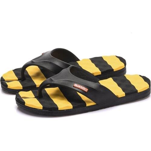 Slippers men summer mens slippers indoor non-slip soft bottom fashion couple beach shoes word slippers women