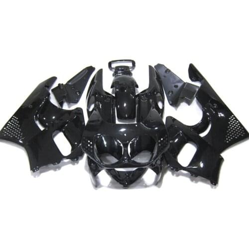 Replace Fairings for HONDA CBR900RR 893 1992 1993 1994 1995 Shiny Black fairing kit CBR893RR 92 93 94 95 XF21