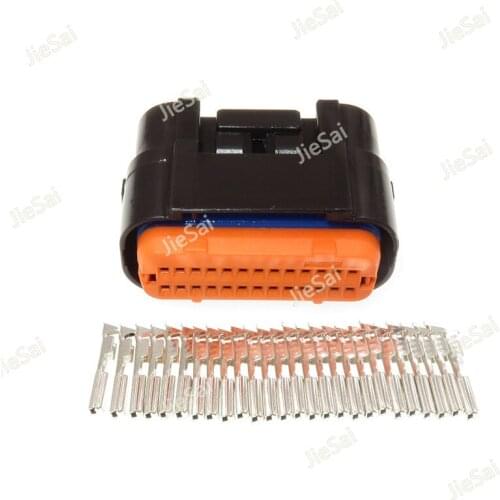 26 Pin/Way MX23A26XF1 MX23A26SF1 Forklift Car Waterproof Connector Computer ECU Wire Socket For Honda