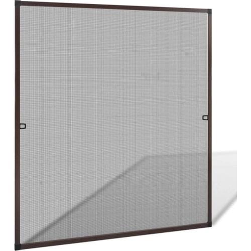 High Quality Brown Insect Screen for Windows 47.2"x55.1" Protection Net