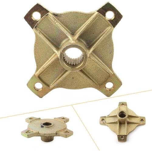 24T Teeth Spline 4 Stud Rear Axle Wheel Hub Universal For 150cc 250cc Quad Dirt Bike ATV Buggy