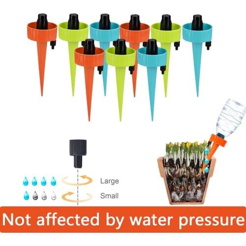 18/12/6 PCS Automatic Watering Spike System Self Drip Irrigation Device Kits Garden Household Bottle Valve for Plants Flower