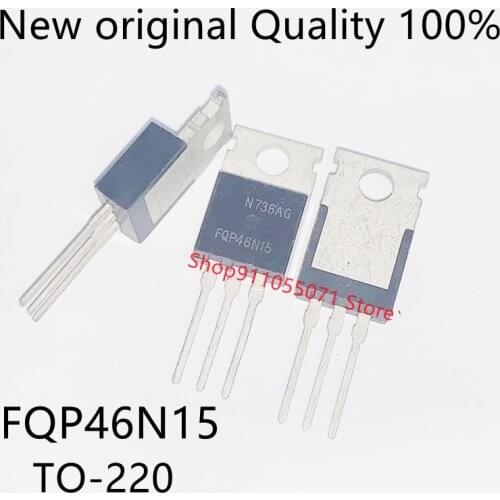 10PCS/LOT FQP46N15 TO-220 45.6A 150V New spot hot sale