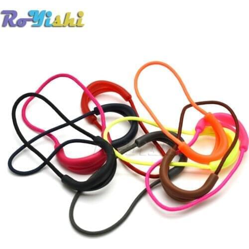 1000pcs/pack Mix Color U Shape Cord Zipper Pull Strap Lariat For Apparel Accessories