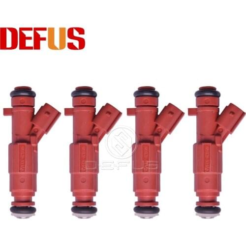 4X NEW Fuel Injector Nozzle For Hyundai Elantra Kia 11-15 OE 35310-2E000 353102E000 Car Engine Valve Injection Injectors Fuel