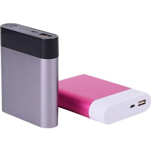 4x18650 5V PowerBank Case Battery Charger Welding-free Charger Box Diy Aluminum Alloy Charging Shell for Smartphone IOS Android