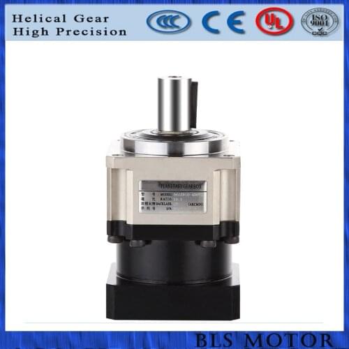 90mm High Precision Planetary Gearbox with Helical Gear High Efficiency for Servo Motor 750W 80mm