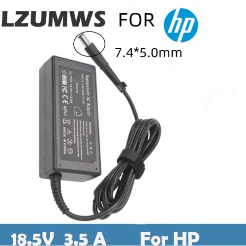 18.5V 3.5A 65W 7.4*5.0mm 8 pin Laptop AC Power Supply Adapter Charger For HP Compaq pavilion G6 DV5 DV6 G50 G60 N193 CQ43