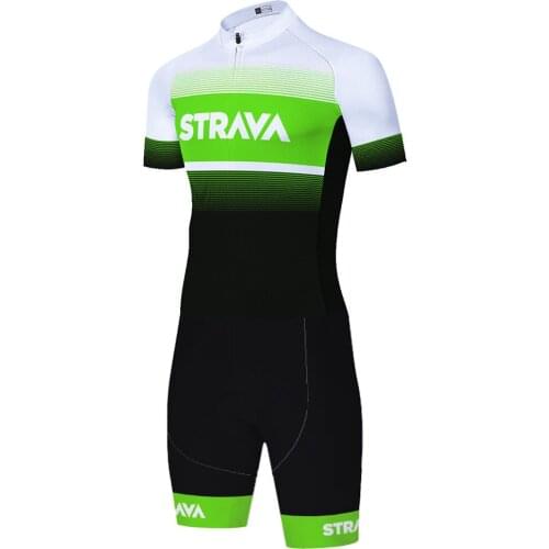 Strava One Piece Skinsuit Ciclista Cycling Equipment Completo Estivo Ropa Maillot Hombre Roupa Ciclismo Masculino Ciclismo