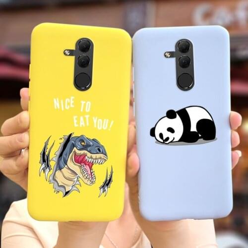 For Huawei Mate 20 Lite Case Cute Cartoon Cover Soft Slim Fudna Phone Cases For Huawei Mate 20 Lite Back Cover Shockproof Bumper