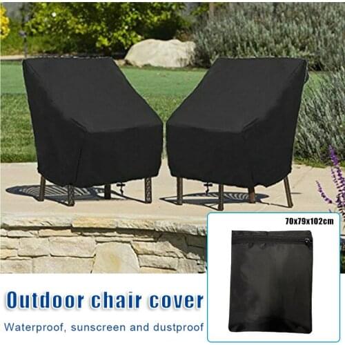 Chair Cover Garden Outdoor Waterproof Sunscreen Dustproof Terrace Garden Protective Cover XR-Hot