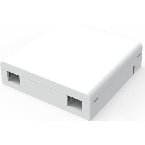 50PCS FTTH fiber panel fiber optic terminal junction box 86 information panels 86 Desktop Box