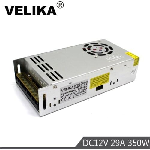 12V 29A 350W Switching Power Supply AC110V 220V Converter Adapter DC12V Power Supplies LED Driver for LED Strip Light Lamp CCTV