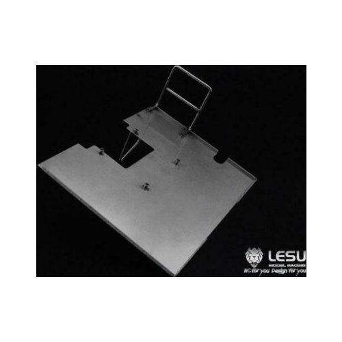 LESU Pedal Footboard Metal for 1/14 TAMIYA HN 700 RC Tractor Truck Car DIY TH02284-SMT5