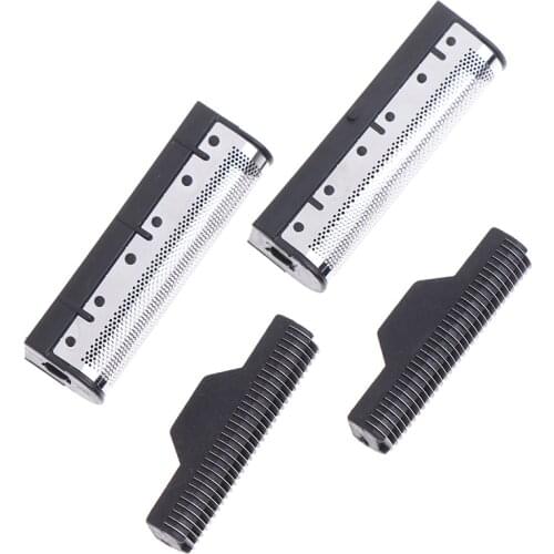 All New Kemei Km-1102 4Pcs Hair Clipper Trimmer Shaver Replacable Knife Heads Knife Head Covers