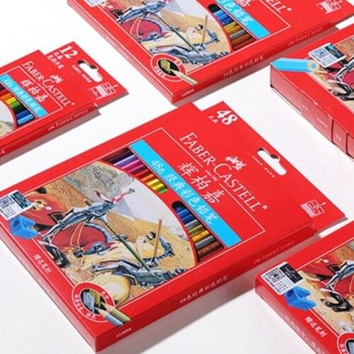 Faber Castell Color Pencil Oily Pastel Pencils 12/24/36/48/60 Colors Set Castle Series Art Colored Pencils For School & Outdoor