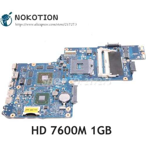 NOKOTION Brand New H000052580 Main Board For Toshiba Satellite C850 L850 15.6 screen Laptop Motherboard HD7670M+HD4000 DDR3