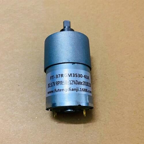Micro DC R-530 DC MOTOR 3.7V 98 geared motor precision instrument automation equipment reducer motor center eccentric 530 motor