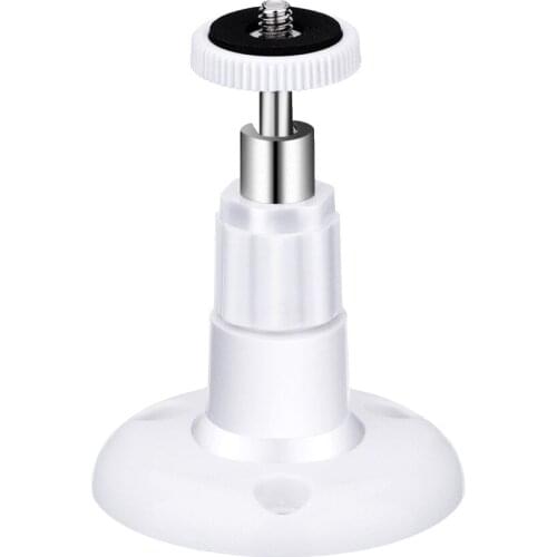 Camera Wall Mount Bracket 360 Degree Rotating Stable Plastic For Indoor Outdoor EM88