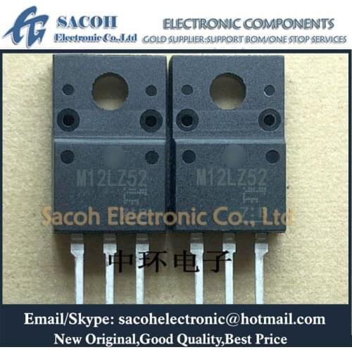 New Original 10PCS/Lot SM12LZ52 M12LZ52 or SM12LZ47 M12LZ47 or SM12JZ47 M12JZ47 or SM12JZ46 M12JZ46 TO-220F 12A 800V TRIACS