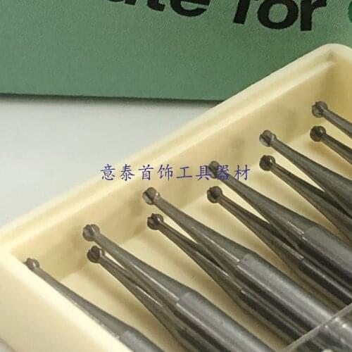 Original woodpecker wave needle ball needle 1# carving knife micro-inlaid tungsten steel grinding head jewelry