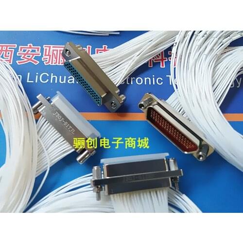 Rectangular Connector J30J-66ZKP J30J-66TJL ZKW 66 Core Plug Socket with Wire Connector