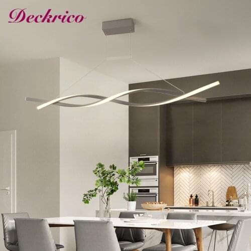 Modern Minimalist Led Chandelier Ceiling Lamp Indoor Lustres Fixtures Living Room Pendant Light Attic Decorative Hanging Light