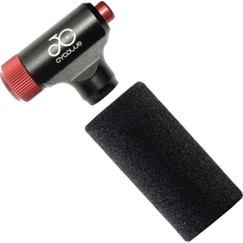 OOTDTY Mini CO2 Bicycle Pump Bike Tire Air Inflator Schrader Presta Valves Accessory