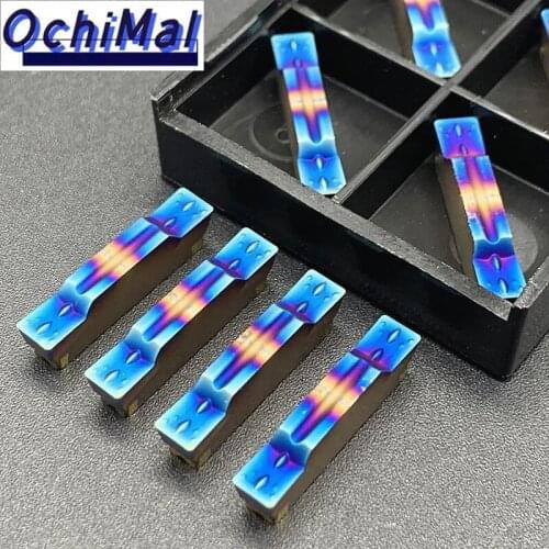 SANNO High Quality Super Hard Carbide MGMN400-M Turning Tool Blue Flame Series CNC Milling Blades Durable Inserts