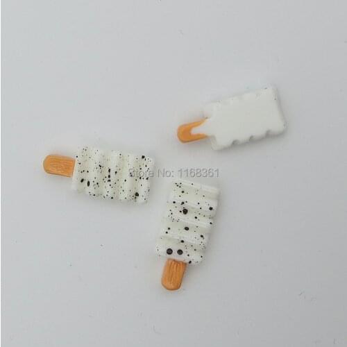 1pcs/lot resin flat back white wave candy Icecream 22mm simulation of food Cabochon Scrapbook DIY phone decoration B404-1