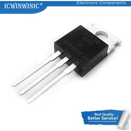 100piece BT139-800E BT139-800 TO220 TO-220 BT139 In Stock