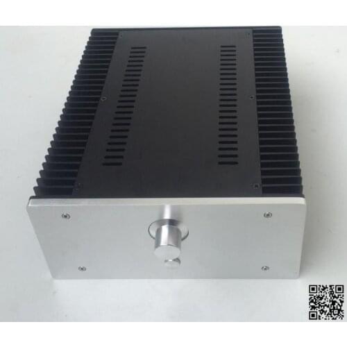 2612 silver full Aluminum Preamplifier enclosure/amplifier chassis AMP BOX