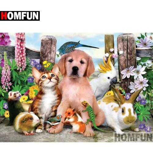 HOMFUN 5d Diamond Painting Full Square/Round "Cartoon character" Picture Of Rhinestone DIY Diamond Embroidery Home Decor A13554