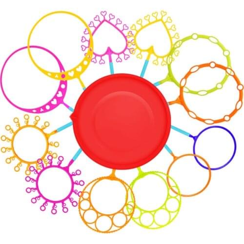 Magic Big Bubble Ring Bubble Show Without Bubble Water Bubble Maker Wand Rings Kids Toy Party birthday wedding Xmas