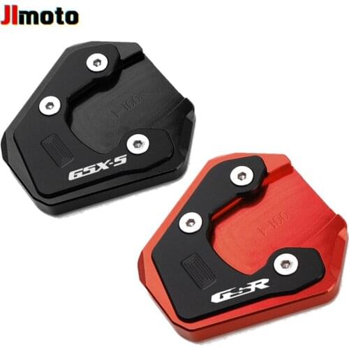 For Suzuki GSX-S750 GSX-S1000 GSX-S1000F GSR750 New Motorcycle CNC Accessories Kickstand Side Stand Extension Enlarger Pad Plate