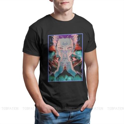 Jujutsu Kaisen Sukuna Evil Premium Tshirt Crewneck Big sell Big Size T Shirt Tees Pure Cotton Short Sleeve