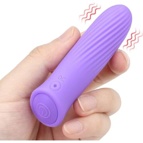 58mm Small In Pocket Vibrators Women Maturbator Clitoris Nipple Massager Anal Toys Silicone Ripples Erotic Machine For Sex Shop