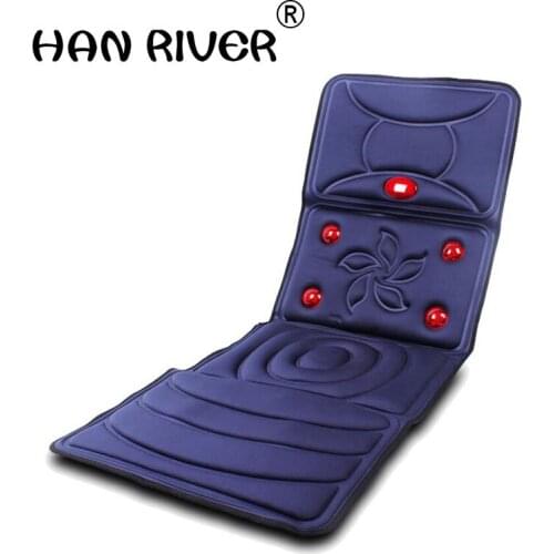 Multi-function electric heating body pillow massager health massage the whole body massage mattress pad waist, neck massager