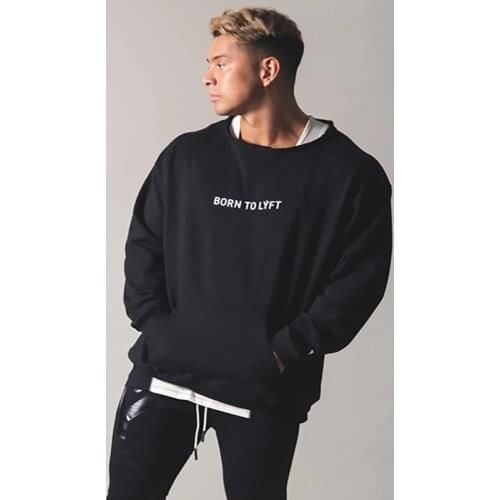 New Fall Sports Hoodie Cotton Running Fitness Long Sleeve Jacket