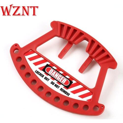 NT-PH01 12 Lock Portable Padlock Rack Lockout Portable safety padlock rack Plastic hanging Portable key management