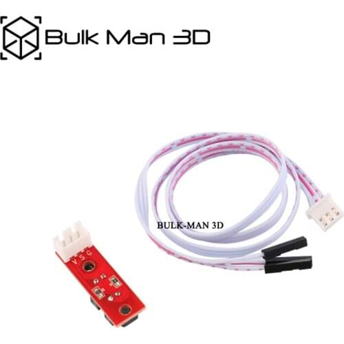 Optical Endstop Light Control Limit Switch for RAMPS 1.4 Board 3D Printers Parts with 3 Pin Cable Red Part Accessories